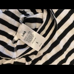 LNA stripe tank top